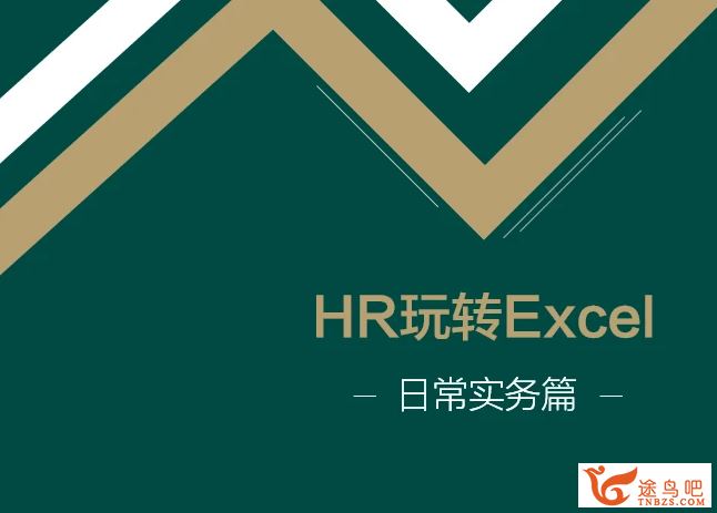 王洋《HR玩转Excel——日常实务篇》 百度网盘下载