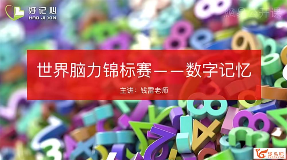 从记忆菜鸟到记忆大师 34讲完结 百度网盘下载